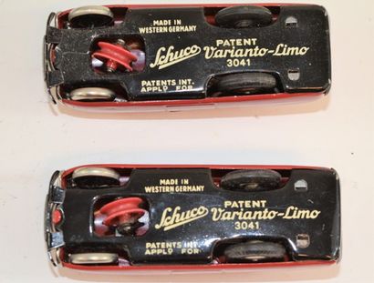 SCHUCO SCHUCO "Varianto 3010" en boite d'origine (défraichie) et 2 voitures "Varianto-Limo...