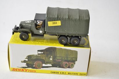 null DINKY 809, camion G.M.C militaire bâché (MB)
