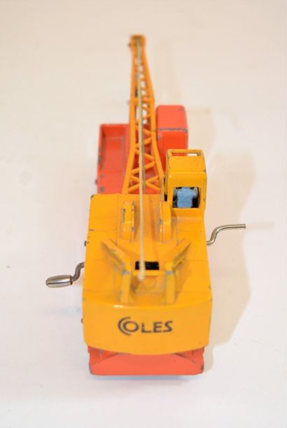 DINKY TOYS DINKY SUPERTOYS N°972: 20 Ton Lorry-Mounted Crane. Boite absente, quelques...