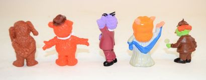 BULLY HA! 5 personnages de "Sesame Street" et divers. Années 70, bon état