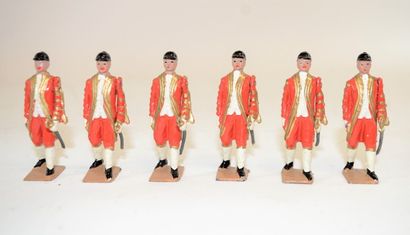 Britains BRITAINS: Coronation carriage of the Queen of England, complete, 18 pieces....