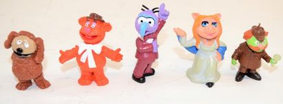 BULLY HA! 5 personnages de "Sesame Street" et divers. Années 70, bon état