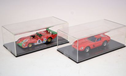 null RED LINE MODELS 2 Ferrari au 1/43ème: 250 GTO & 312 PB n°16 Le Mans 1973. Tirages...