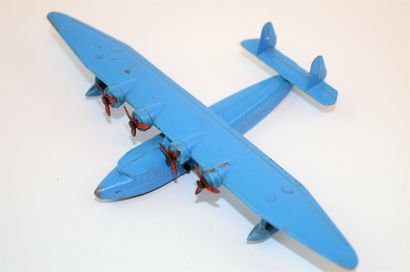 null DINKY TOYS 60W: Clipper III Flying boat (bleu clair), 1945. MINT.