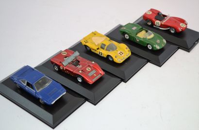 null 10 Ferrari au 1/43ème, différentes marques et modèles (Solido, Art Model, Vitesse,...