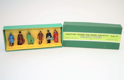 null DINKY TOYS N°3: Passenger set "miniature figures for model Railways" Echelle...