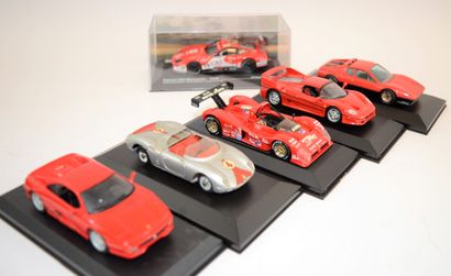null 10 Ferrari au 1/43ème, marques et modèles divers (Bang, Norev, Progetto K, Burago,...