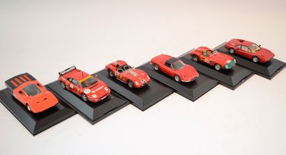 null 11 Ferrari au 1/43ème, différents modèles et marques (Detail Cars, Best Model,...