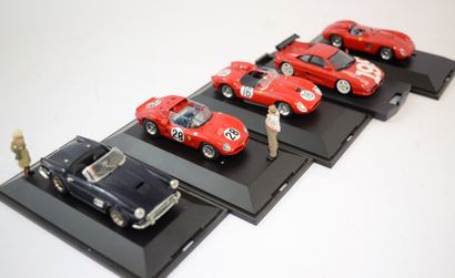 null 10 Ferrari au 1/43ème, divers modèles et marques (Art Model, Bang, Mebetoys,...
