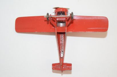 null DINKY TOYS 60 D: Low wing Monoplan Vickers, rouge, immatriculé G-A VYP (1936...
