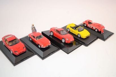 null 10 Ferrari au 1/43ème, différentes marques et modèles (Top Model Collection,...