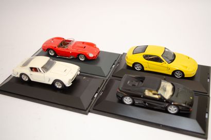 null 10 Ferrari au 1/43ème, marques et modèles variés (Bang, Idea 3, Dinky Toys,...