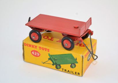 null DINKY TOYS n°429: Trailer, red. MIB.