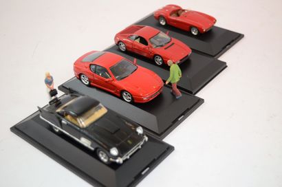 null 8 Ferrari & 1 Alfa Roméo au 1/43ème, différents modèles et marques (Detail Cars,...