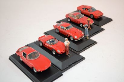 null 8 Ferrari & 1 Alfa Roméo au 1/43ème, différents modèles et marques (Detail Cars,...