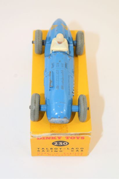 null DINKY TOYS 230: Talbot-Lago Racing Car bleue, MIB.