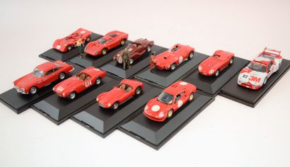 null 10 Ferrari au 1/43ème, marsques et modèles divers (Brumm, Bang, Best Model,...