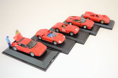 null 10 Ferrari au 1/43ème, différentes marques et modèles (Top Model Collection,...