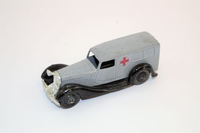  DINKY TOYS 30 F: Bentley Ambulance grise...