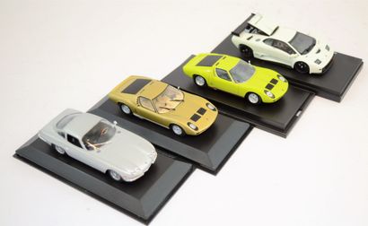 null 9 Lamborghini au 1/43ème, marques et modèles divers (Joal, Minichamps, Auto...