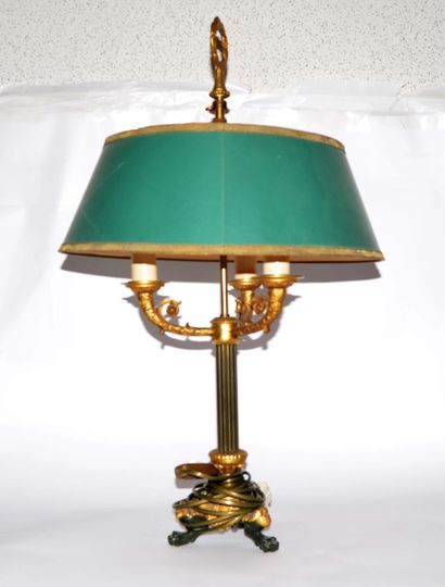 Lampe de bureau en forme de chandelier à...