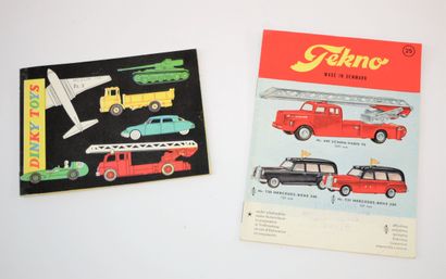 Catalogues DINKY TOYS (1960) & TEKNO (1961)...
