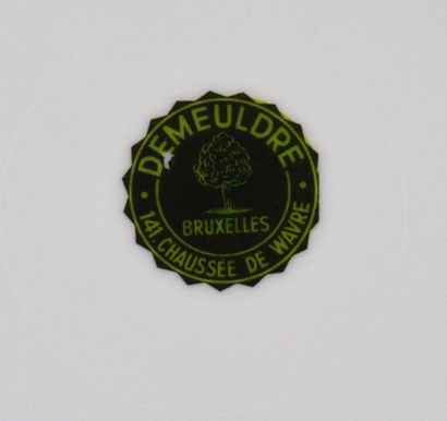 null 
ROUND PLATES (6)





2nd manufacture of Ixelles, period L. and M. Demeuldre-Coché...
