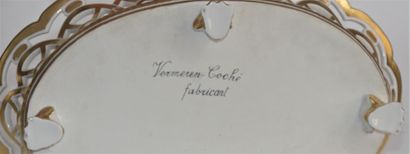 null CUP AJOUREE

2nd manufacture of Ixelles, period Vermeren-Coché (1852-1869),...