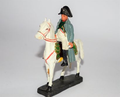 DURSO DURSO: Napoleon 1st on horseback, in composition, perfect condition. 1960'...