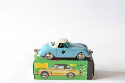SCHUCO SCHUCO replica 1047 Porsche en bleu toit crème, neuve en boîte en boîte