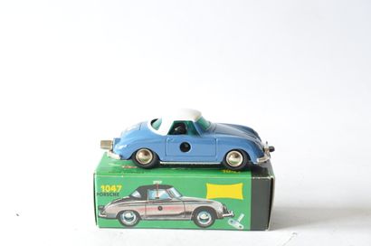 SCHUCO SCHUCO replica 1047 Porsche en bleu foncé toit crème, neuve en boîte en b...