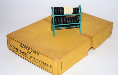 DINKY DINKY TOYS 786 : Dunlop Tyre Rack, en trade box (sans séparateur). Etat ne...