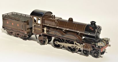 MARKLIN MÄRKLIN CE65/13020 NBR, (1926/28), (20 volts) locomotive 221, tender 4 axes,...