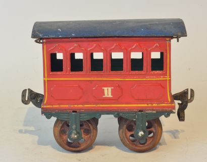 MARKLIN MÄRKLIN écart I train de 1897-1899, attelage à boucle triangulaire (1896/98)...