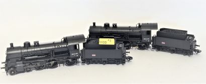 MARKLIN MÄRKLIN (2) locomotives SNCF
-37036 type 230, tender 3 axes, noire, série...