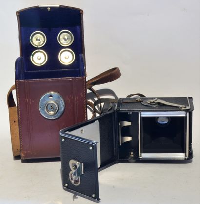 null ROLLEIFLEX N 280621, noir métalisé
Dans son étui d'origine en cuir