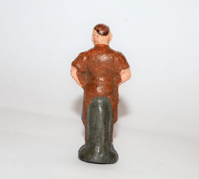 ELASTOLIN ELASTOLIN : 1 figurine de boucher en composition. Bon état, rare. Années...