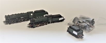 null (3) locomotives belges type 25 et 2x type 81
- JOUEF type 25021, 150, tender...