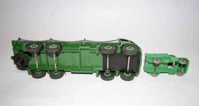 DINKY DINKY TOYS : Supertoys: camion plat Foden vert, avec chaine et Dublo Dinky...