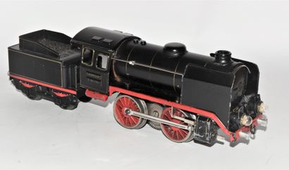MARKLIN MÄRKLIN écart O RS66/12910 (1936-37) locomotive 020 noire, tender deux axes,...