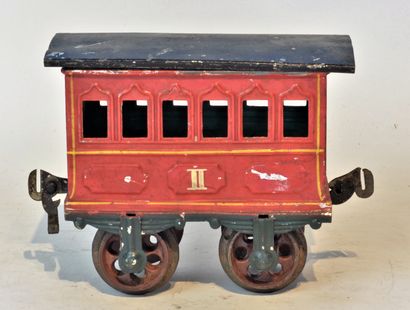 MARKLIN MÄRKLIN écart I train de 1897-1899, attelage à boucle triangulaire (1896/98)...