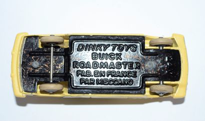 DINKY DINKY TOYS 24 V : Buick Roadmaster jaune/vert, état neuf, boite usagée.