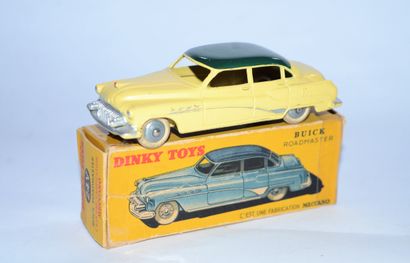 DINKY DINKY TOYS 24 V : Buick Roadmaster yellow/green, mint condition, used box.