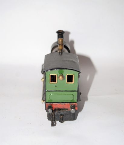 BING BING O: 020 live steam locomotive with oscillating cylinder in cab, forward/reverse...