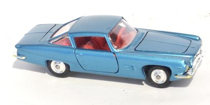 DINKY DINKY réf 241 GHIA L 6.4, with Chrysler engine, blue metallic, spring suspension,...