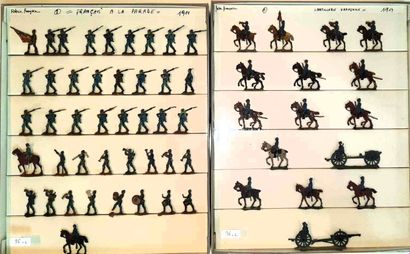 HEINRICHSEN French Artillery (16 figures) + French at the Parade (43) - 1914 (Boxes...