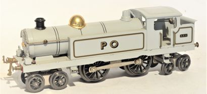 ACE ACE trains UK, O-gap: locotender tpe 2-2-2, in grey painted sheet metal from...