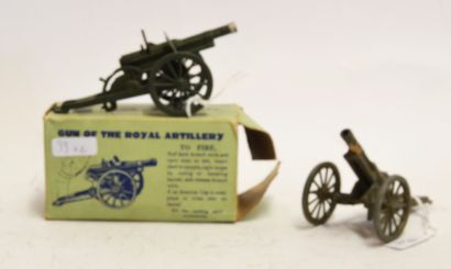 BRITAINS BRITAINS : "Gun of the Royal Artillery" Ref. N° 1292, en boite (défraichie)....
