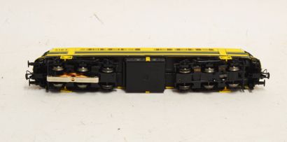 MEHANO MEHANO diesel belge CC 5183, en vert lignes jaunes, 3 rails alternatif, en...