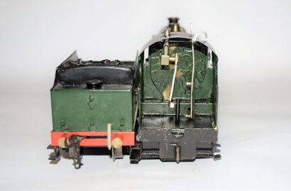 BASSET LOWKE BASSET-LOWKE (0) : 1 locomotive 130 mogul à vapeur vive 4318, tender...